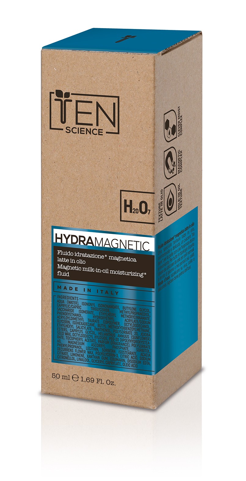 Magnetic Milk-in-Oil Moisturising Fluid